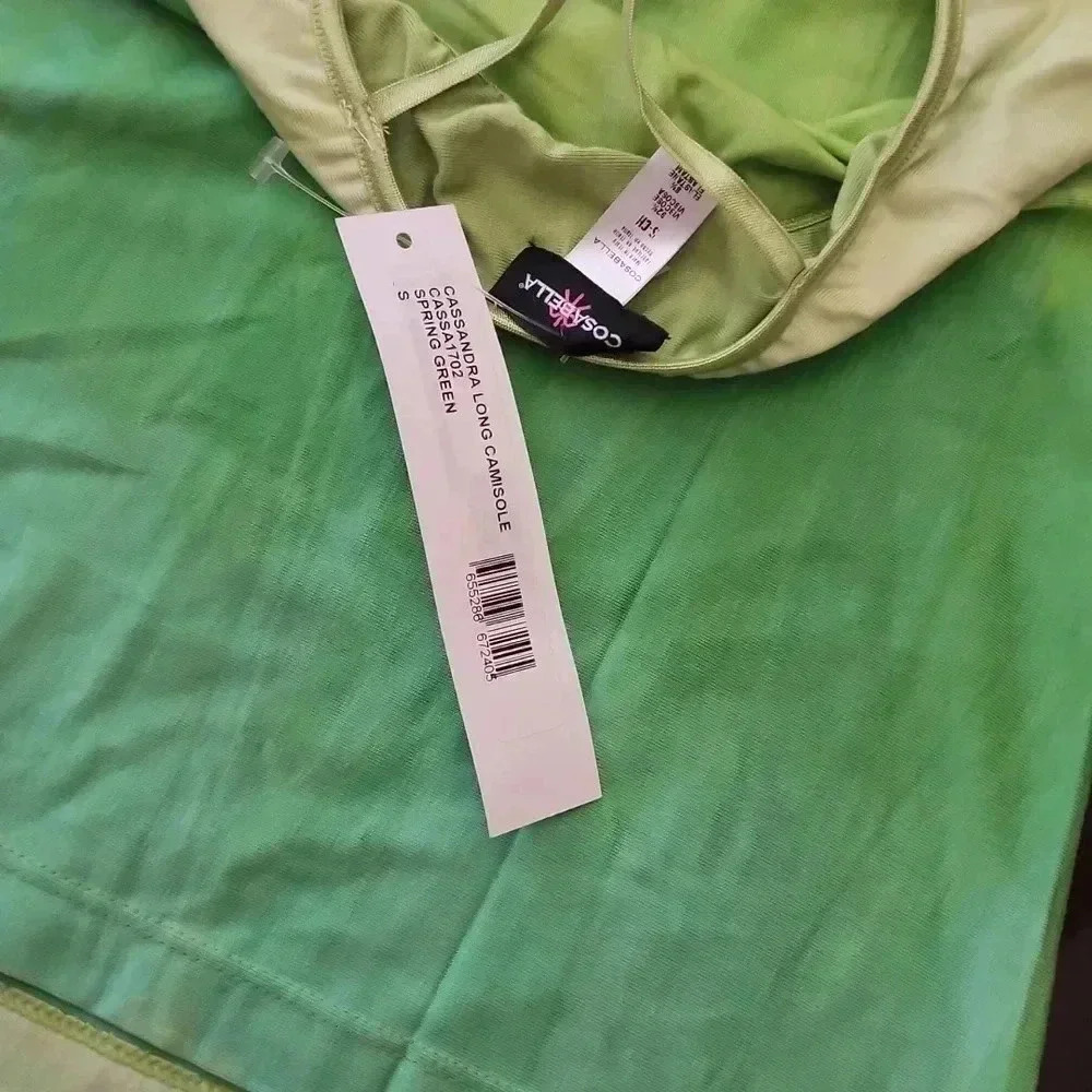 COSABELLA CAMISOLE GREEN - Picture 4 of 4